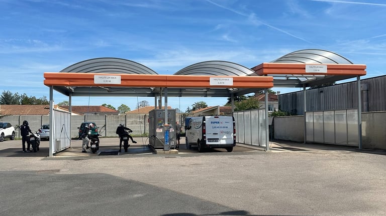 Station de lavage en libre-service, 232 avenue de paris a niort
