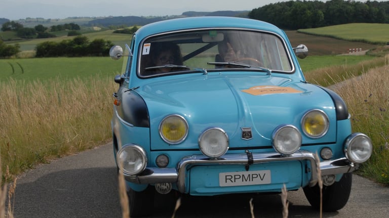 Renault Dauphine Gordini orientation