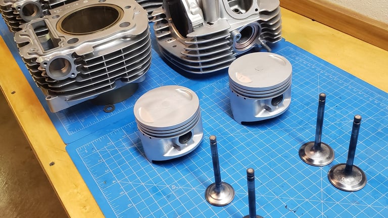 Virago 920 Vapor Blasting Results