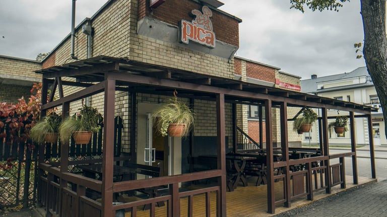 Biržų picerija, pica