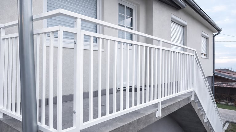 Spoljasnji gelenderi, ograde za terase, kragujevac, beograd