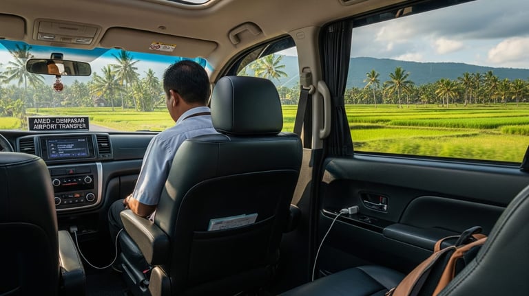 amed transfer - bali driver