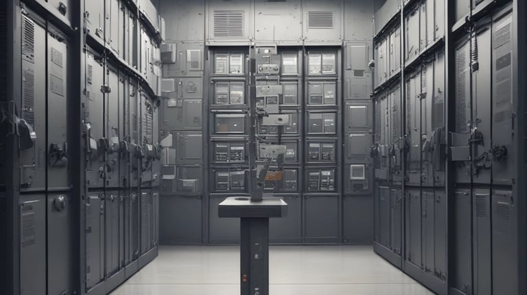 white and black abstract painting