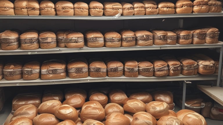 white and black abstract painting