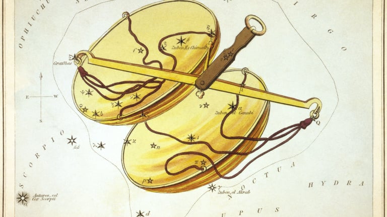 Libra The Harmonious Balancer of the Zodiac and Its Mythological Tale