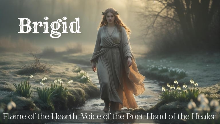 Brigid: Flame of the Hearth, Voice of the Poet, Hand of the Healer