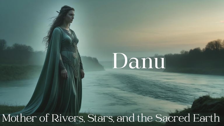 Danu Mother of Rivers, stars and the sacred earth