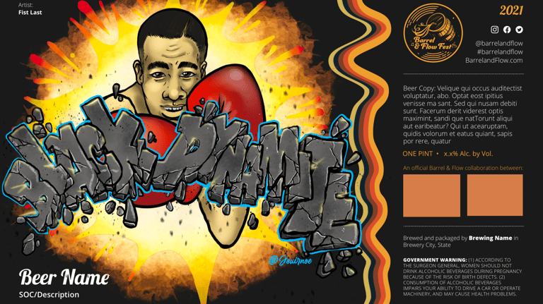 Black Dynamite Charles Burley Tropical Stout