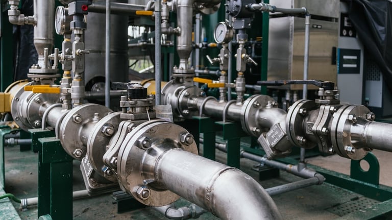 tubulação industrial dk engenharia