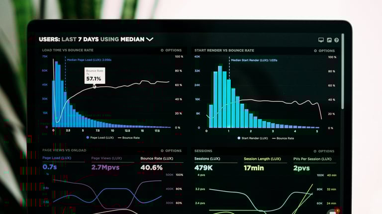 Insight dashboard created by Linkside AI