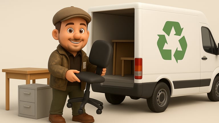 recycling-office-furniture-in-action
