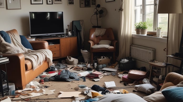 A caring professional helping with chores.