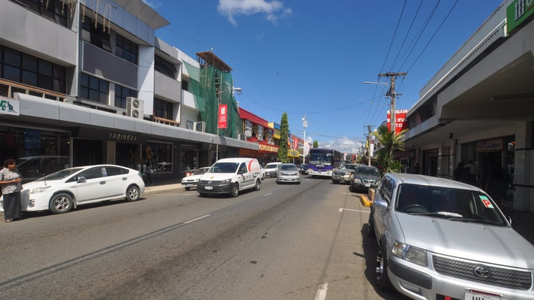 Shopping in Nadi, Fiji