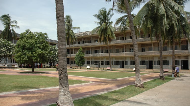Tuol Sleng Genocide museum, S21, phnom penh, cambodia