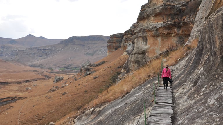 Holkrans Hike and Caves, Golden Gate Highlands National Park, South Africa