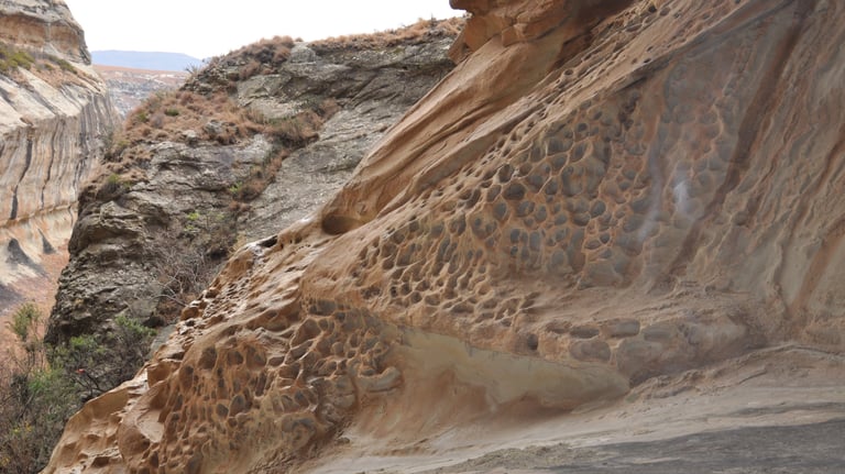 Holkrans Hike and Caves, Golden Gate Highlands National Park, South Africa