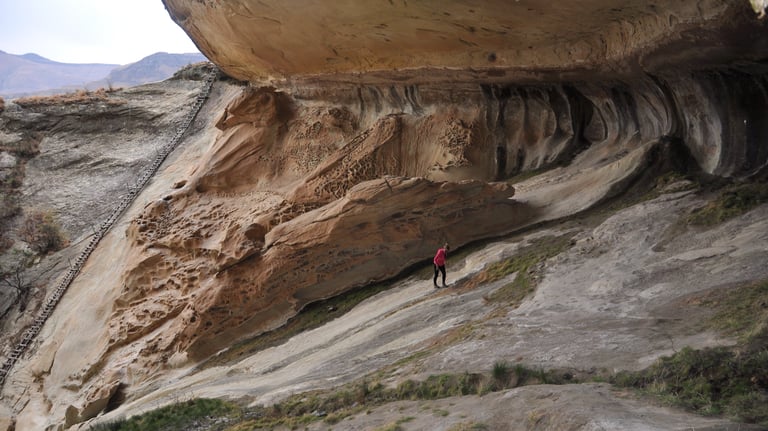 Holkrans Hike and Caves, Golden Gate Highlands National Park, South Africa