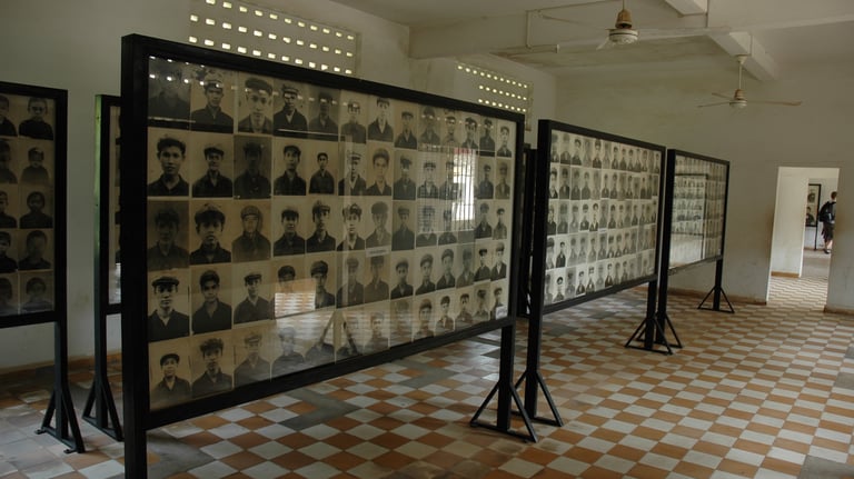 Tuol Sleng Genocide museum, S21, phnom penh, cambodia
