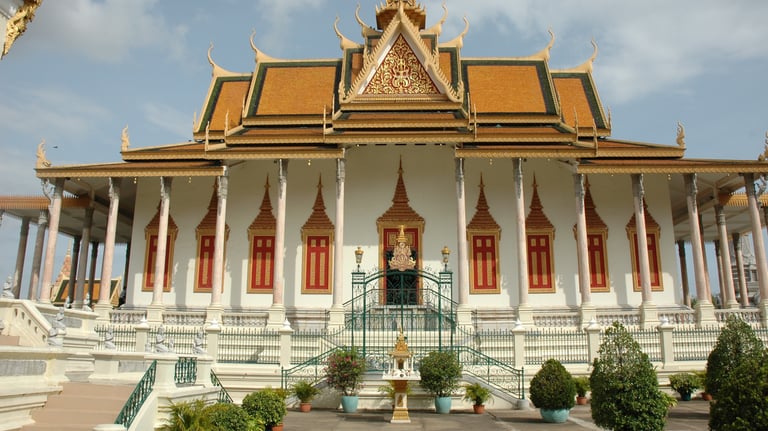 The Royal Palace of Cambodia, Phnom Penh, Cambodia