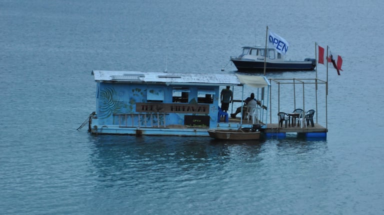 The Hideaway bar, Neiafu, Vava'u, The Kingdom of Tonga