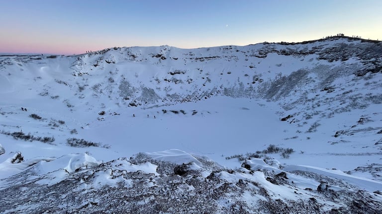 The Kerid Crater, Iceland