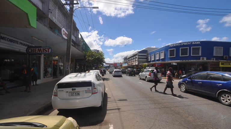 Shopping in Nadi, Fiji