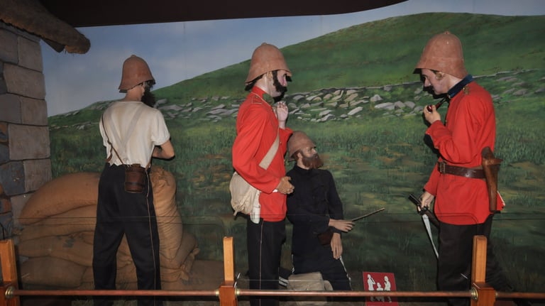 Rork's Drift Battlefield site and museum, Rork's Drift, South Africa