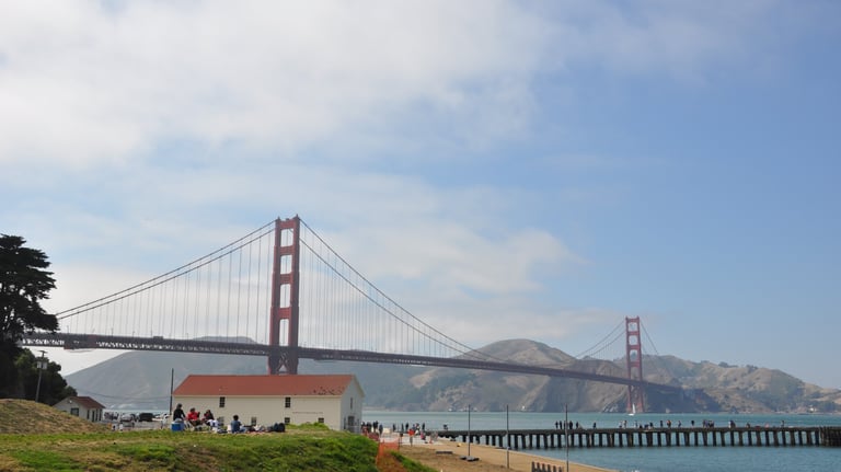The Golden Gate Bridge, San Francisco, California