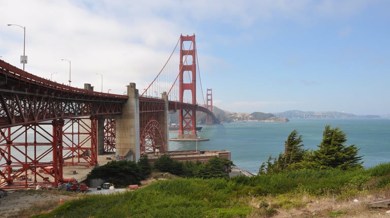 The Golden Gate Bridge, San Francisco, California