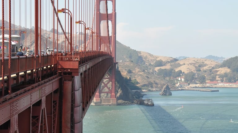 The Golden Gate Bridge, San Francisco, California