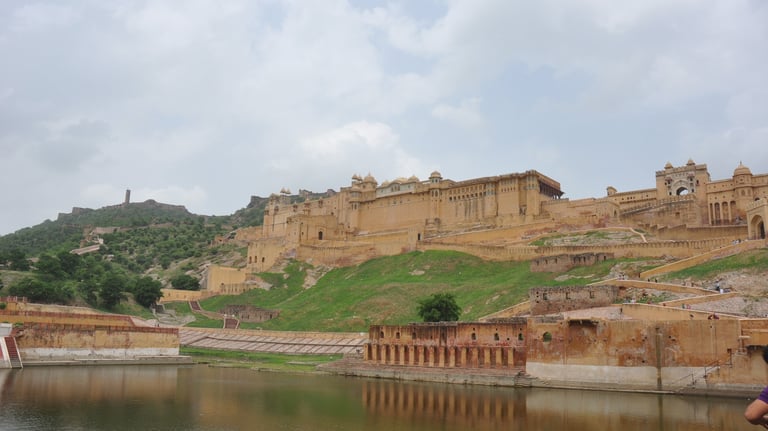 Amber Fort, or Amer palace, Jaipur, Rajasthan, India