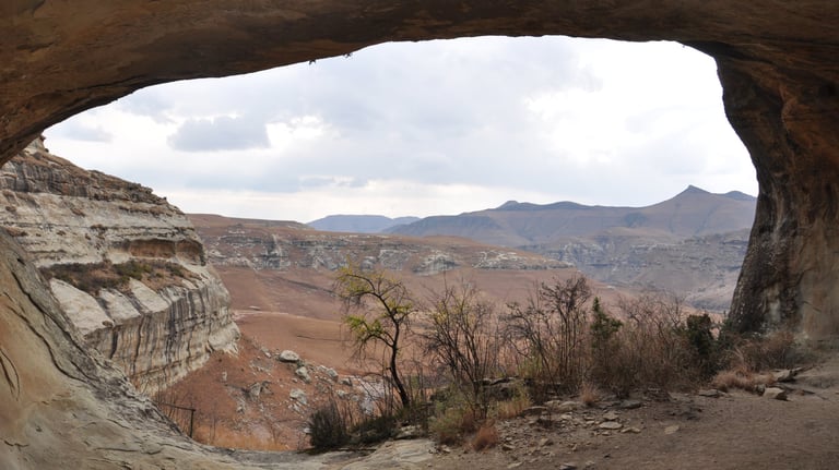 Holkrans Hike and Caves, Golden Gate Highlands National Park, South Africa