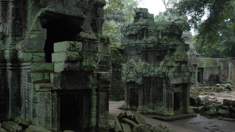 Ta Prohm, the Tomb Raider Temple, Angkor Wat, Siem Reap, Cambodia