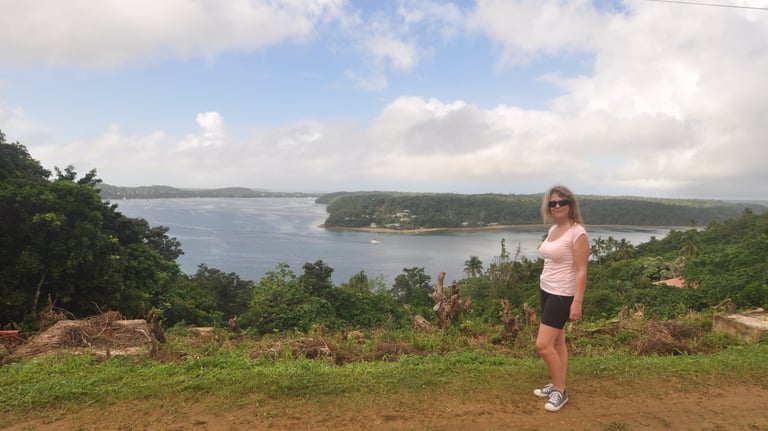 View from Mount Talaui, Neiafu, Vava'u, The Kingdom of Tonga