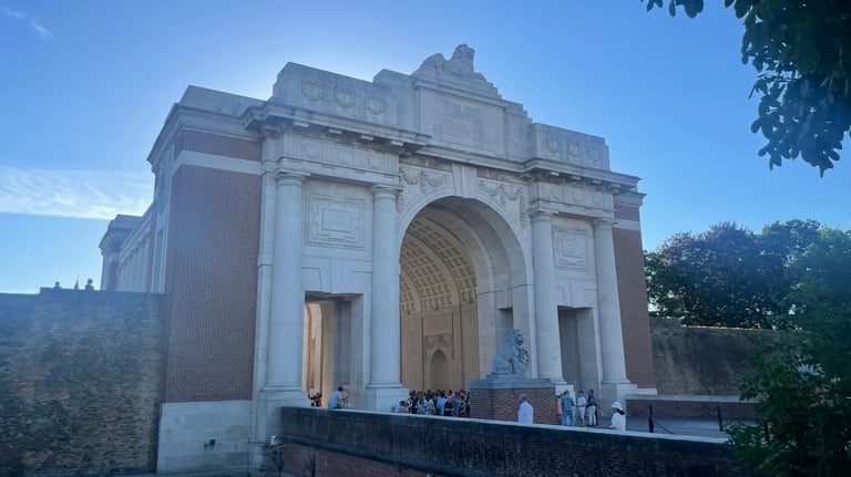 The Menin Gate, Ypres, Belgium