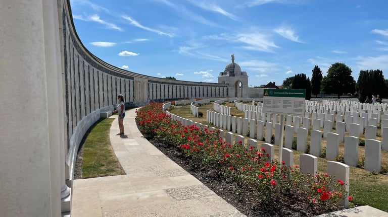 Tyne cot war memorial and cemetery, belgium