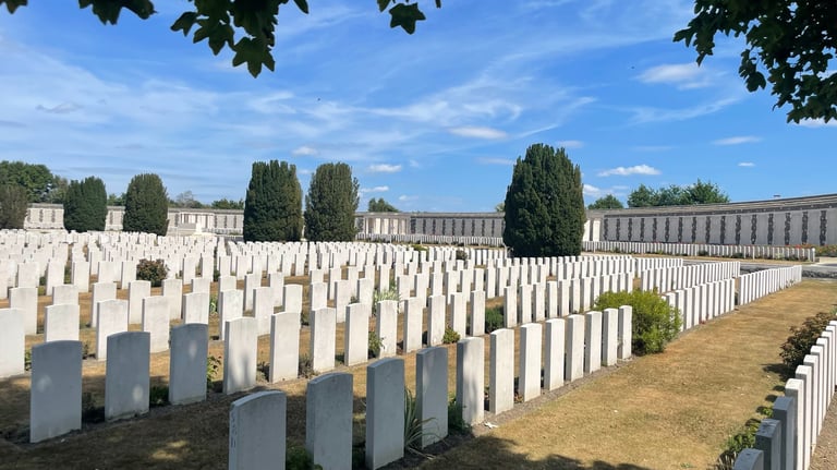Tyne cot war memorial and cemetery, belgium