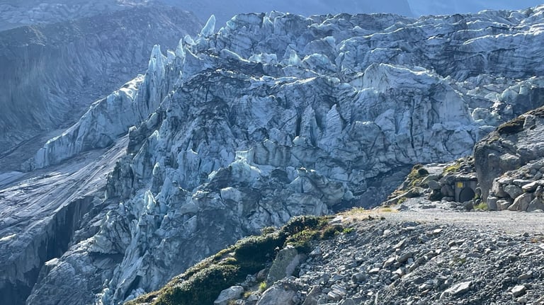argentier glacier walk, chamonix, France