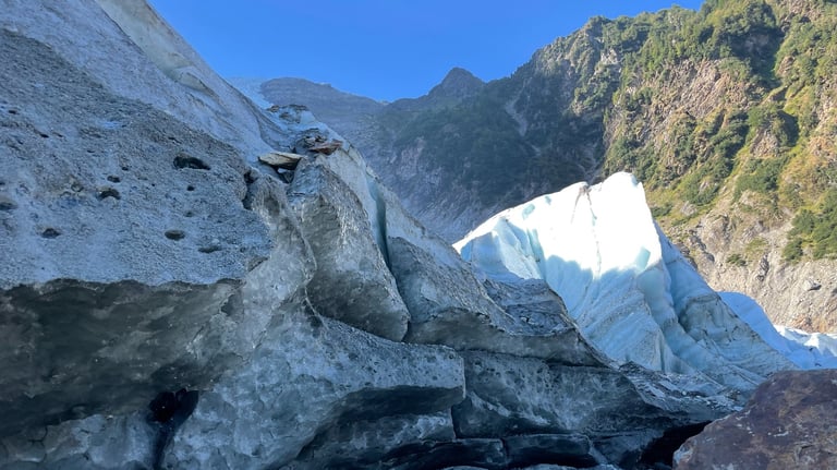 The Bossons Glacier, Chamonix, France
