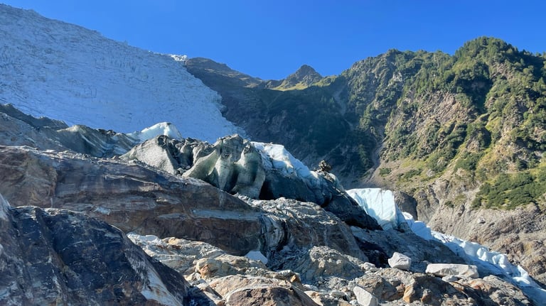 The Bossons Glacier, Chamonix, France