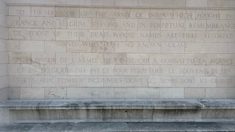 Neuve-Chapelle Indian first world war Memorial, Neuve-Chapelle, France