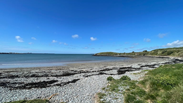 Hollyhead beach, Anglesey