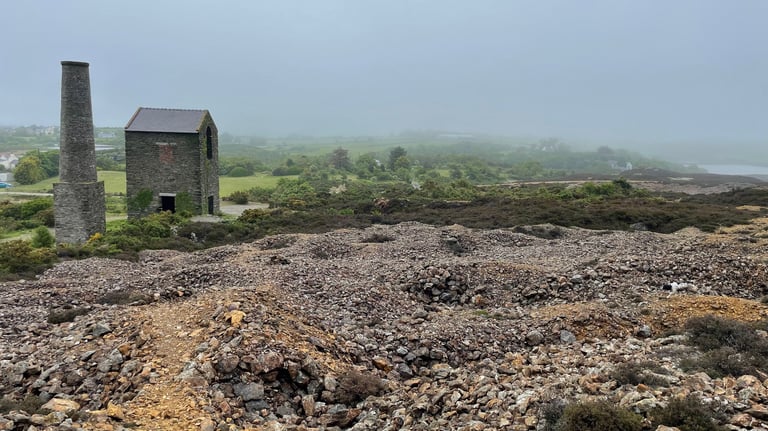 the mill at Parys mountain, Anglesey