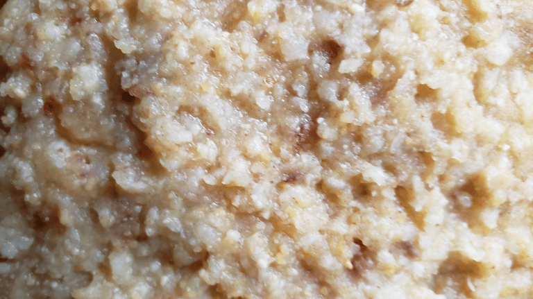 Cornmeal Millet Dish