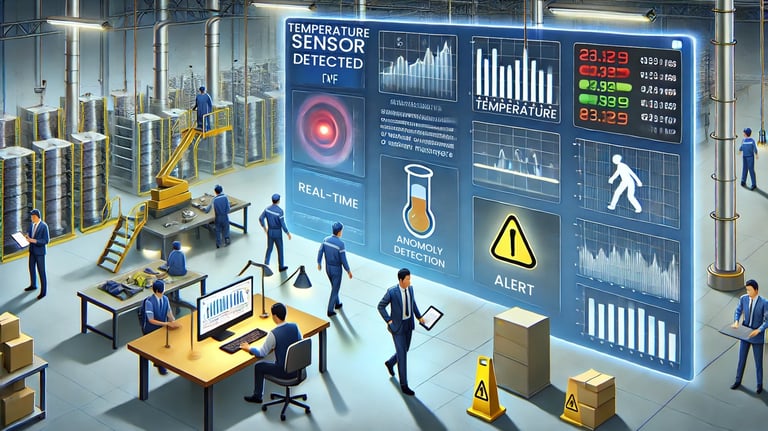 worker fatigue anomoly detection and alerting