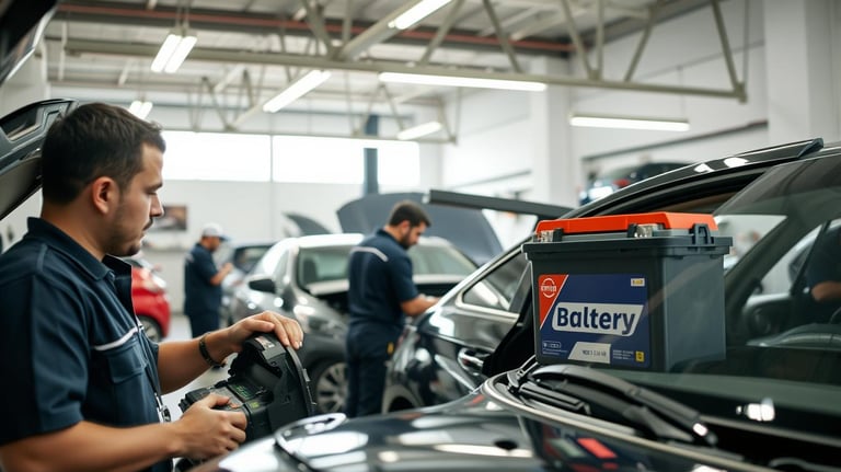 تبديل بطاريات سيارات - تبديل تواير كراج سريع فى 10 دقايق فقط