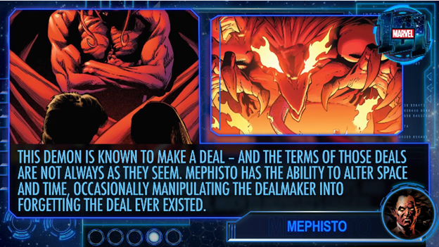 a picture of a comic book page with a picture of a man in a suit