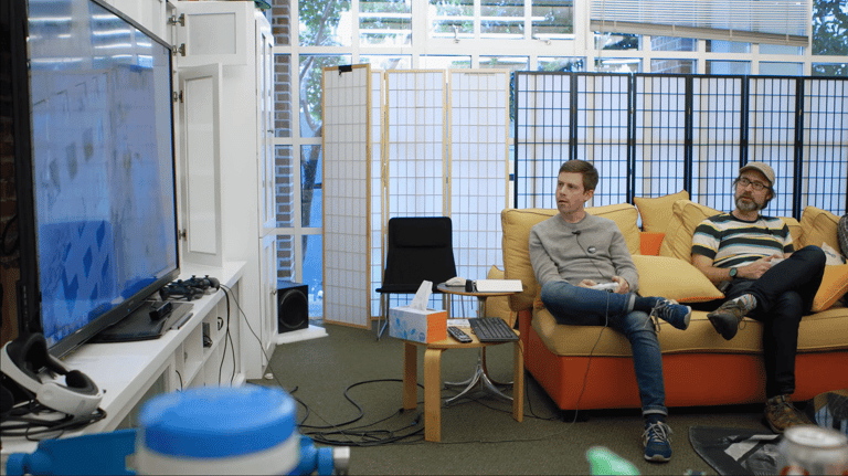 Capture d'écran du documentaire PsychOdyssey