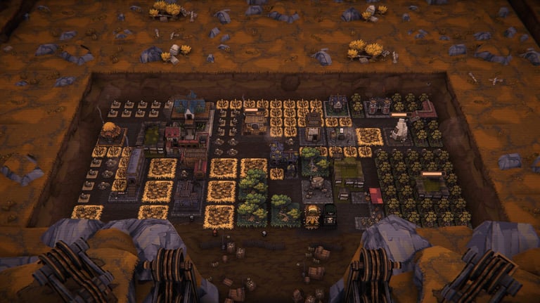 Partie city builder de Ball X Pitt