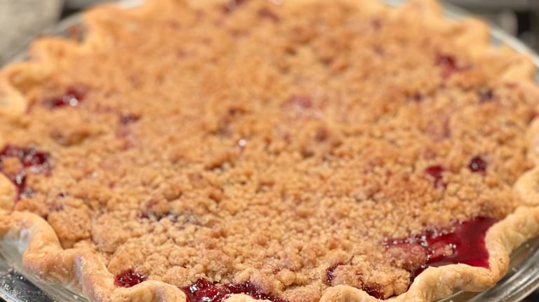 pie crumb topping